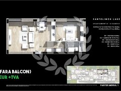 Pantelimon, apartament 2 camere, bloc finalizat